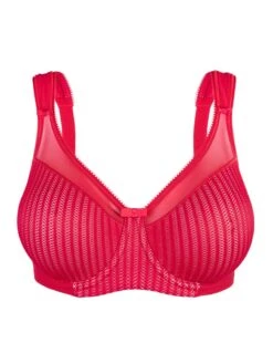 Berlei Beauty Stripe Smoothing Bra - Passion Red -FREYA Shop braforme berlei b541 psn c