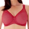 Berlei Beauty Stripe Smoothing Bra - Passion Red -FREYA Shop braforme berlei b541 psn f