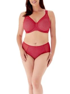 Berlei Beauty Stripe Smoothing Bra - Passion Red -FREYA Shop braforme berlei b541 psn fl