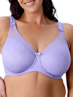 Berlei Beauty Everyday Minimiser Bra - Violet Tulip