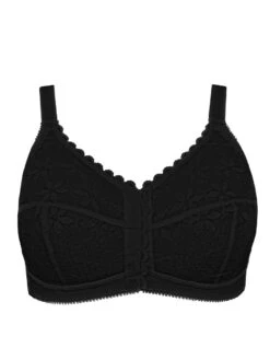 Berlei Classic Full Cup Front Fastening Bra - Black -FREYA Shop braforme berlei bh11 blk c