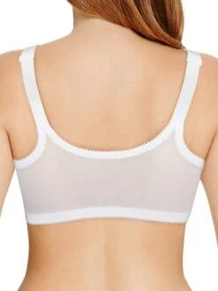 Berlei Classic Full Cup Front Fastening Bra - White -FREYA Shop braforme berlei bh11 wht b