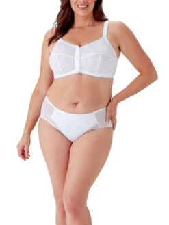 Berlei Classic Full Cup Front Fastening Bra - White -FREYA Shop braforme berlei bh11 wht fl