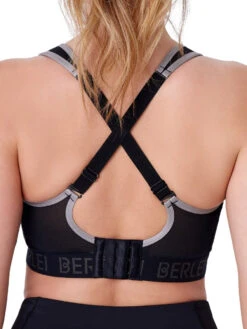 Berlei Extreme Support Non-Wired Sports Bra - Black -FREYA Shop braforme berlei extreme support Y534 BLK 2b