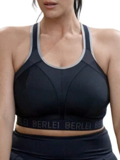 Berlei Extreme Support Non-Wired Sports Bra - Black -FREYA Shop braforme berlei extreme support Y534 BLK l