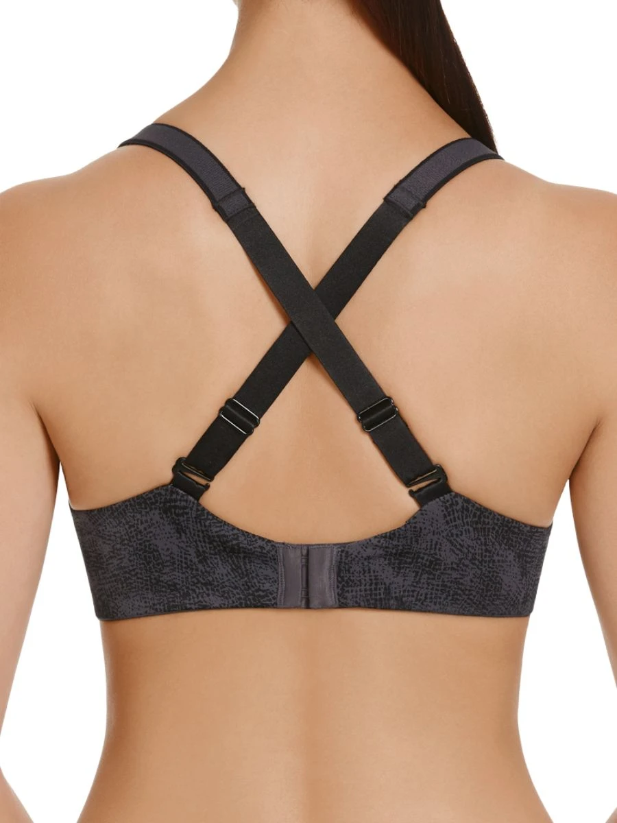 Berlei High Performance Wired Sports Bra - Black 10 Berlei High Performance Wired Sports Bra - Black - Image 8