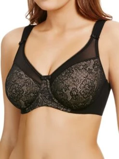 Berlei Beauty Everyday Minimiser Bra - Black -FREYA Shop braforme berlei lingerie b521 black s