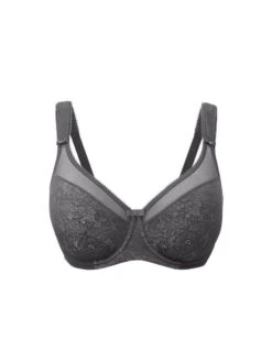 Berlei Beauty Everyday Minimiser Bra - Dark Gray -FREYA Shop braforme berlei lingerie b521 dark gray p