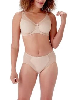 Berlei Beauty Everyday Minimiser Bra - Beige -FREYA Shop braforme berlei lingerie b521 nude full