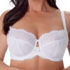 Berlei Sublime Lace Side Support Bra - White -FREYA Shop braforme berlei sublime lace B608 WHT f