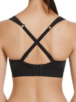 Berlei Ultimate Performance Crop Top - Black -FREYA Shop braforme berlei y599w blk b2