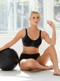 Berlei Electrify Mesh Wired Bra - Black -FREYA Shop braforme berlei yyn7 blk ls1