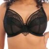 ELOMI Priya Plunge Bra - Black -FREYA Shop braforme bra elomi priya 4550 blk front