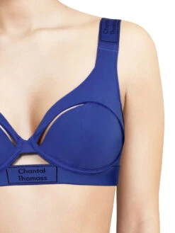 Sharp T-Shirt Bra - Blue Klein -FREYA Shop braforme chantal thomass lingerie t06e20 shapr bra blue klein s