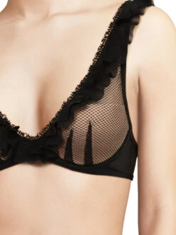 Abysse T-Shirt Plunge Bra - Black -FREYA Shop braforme chantal thomass lingerie t08e20 011 abysse bra black s