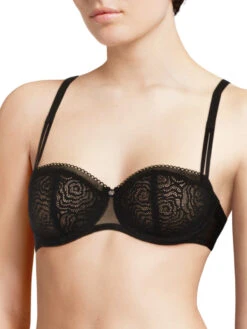 Chantelle C Jolie Half Cup Bra - Black
