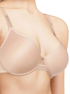 Chantelle C Jolie Memory Foam T-Shirt Bra - Dusky Pink -FREYA Shop braforme chantelle c jolie C13B60 0RG s