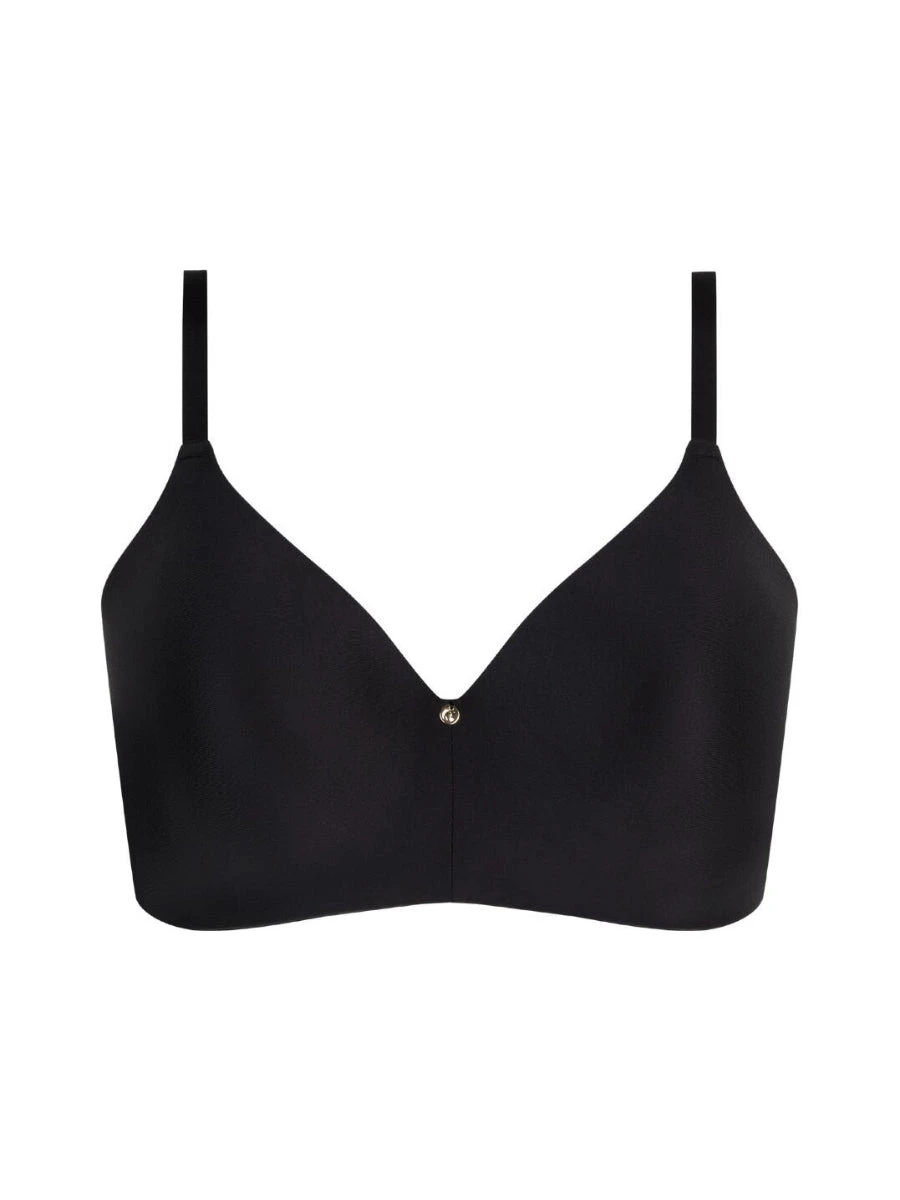 Chantelle C Jolie Wirefree T-Shirt Bra - Black 6 Chantelle C Jolie Wirefree T-Shirt Bra - Black - Image 4