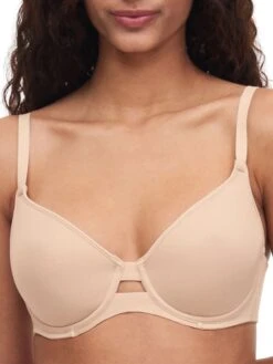 Chantelle Smooth Lines Covering Spacer Bra - Golden Beige
