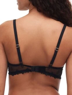 Chantelle Champs Elysees Balconette Bra - Black -FREYA Shop braforme chantelle champs c26050 011 back