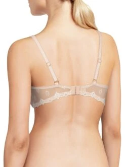 Chantelle Champs Elysees Balconette Bra - Cappuccino -FREYA Shop braforme chantelle champs c26050 097 back