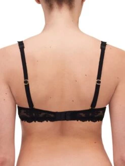 Chantelle Champs Elysees T-Shirt Bra - Black -FREYA Shop braforme chantelle champs c26060 011 back