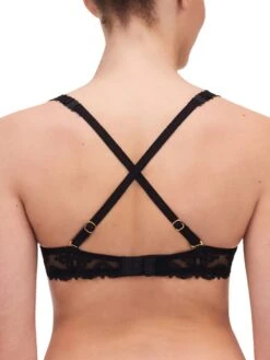 Chantelle Champs Elysees T-Shirt Bra - Black -FREYA Shop braforme chantelle champs c26060 011 back2