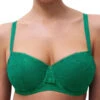 Chantelle Day To Night Half Cup Bra - Racing Green -FREYA Shop braforme chantelle day to night C15F50 0FB f