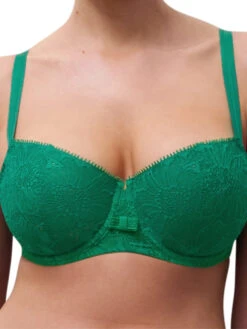 Chantelle Day To Night Half Cup Bra - Racing Green -FREYA Shop braforme chantelle day to night C15F50 0FB s