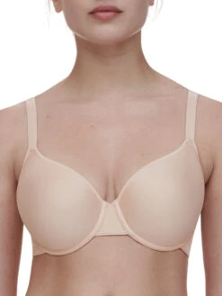 Chantelle Easy Bliss Covering Memory Foam Bra - Golden Beige
