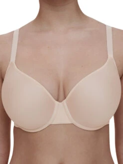 Chantelle Easy Bliss Covering Memory Foam Bra - Golden Beige -FREYA Shop braforme chantelle easy bliss C914N1 01N s