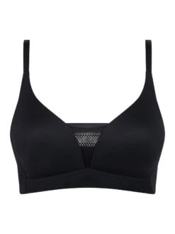 Chantelle Easy Bliss Wirefree T-Shirt Bra - Black -FREYA Shop braforme chantelle easy bliss C914Q9 011 c