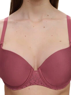 Chantelle Easy Feel Norah Covering T-Shirt Bra - Sepia -FREYA Shop braforme chantelle easyfeel norah C13FN0 085 2f