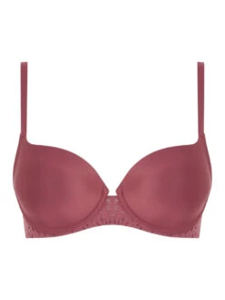 Chantelle Easy Feel Norah Covering T-Shirt Bra - Sepia -FREYA Shop braforme chantelle easyfeel norah C13FN0 085 c