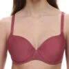 Chantelle Easy Feel Norah Covering T-Shirt Bra - Sepia -FREYA Shop braforme chantelle easyfeel norah C13FN0 085 f