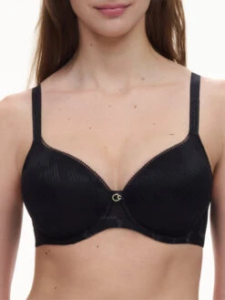 Chantelle Intrigue Memory Foam T-Shirt Bra - Black