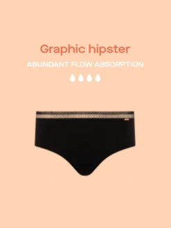 Chantelle Graphic Hipster Period Pants -FREYA Shop braforme chantelle life lingerie period pants c16l40 011 black info