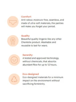 Chantelle Graphic Hipster Period Pants -FREYA Shop braforme chantelle life lingerie period pants info3 30d9efa6 00b0 418d 86df 60e2094fcaa1