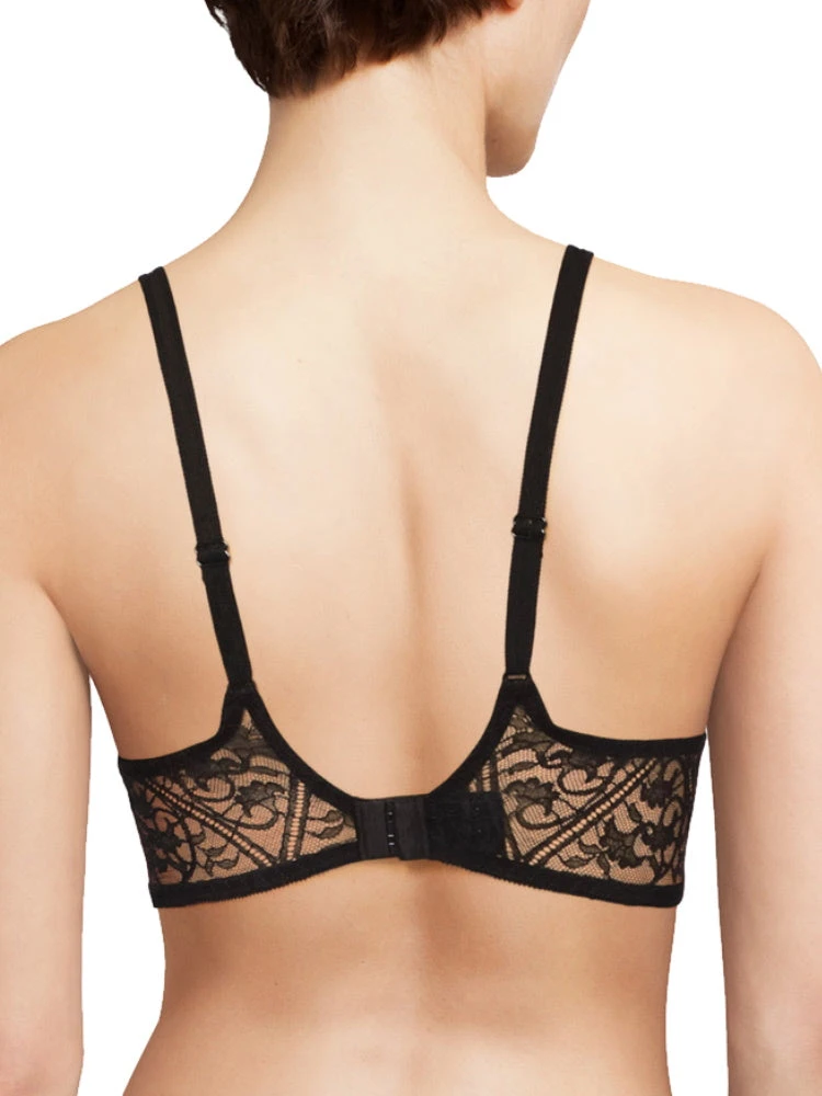 Chantelle Alto Plunge T-Shirt Bra - Black 4 Chantelle Alto Plunge T-Shirt Bra - Black - Image 2