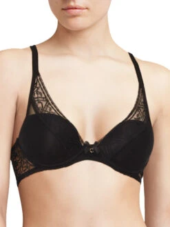 Chantelle Alto Plunge T-Shirt Bra - Black