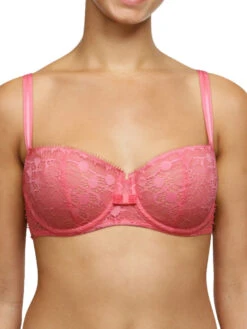 Chantelle Day To Night Half Cup Bra - Love Pink