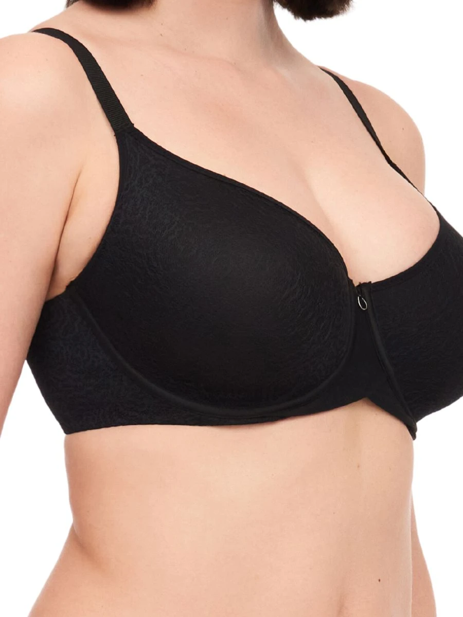 Chantelle Easy Feel Cloudia Covering Full Cup Bra - Black 4 Chantelle Easy Feel Cloudia Covering Full Cup Bra - Black - Image 2