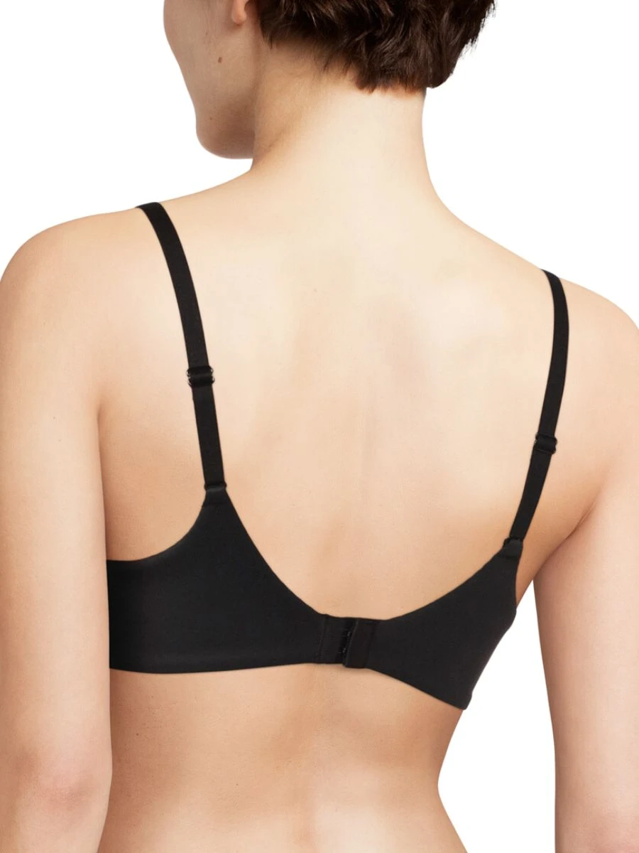 Chantelle Easy Feel Floral Touch Covering Memory Foam Bra - Black 5 Chantelle Easy Feel Floral Touch Covering Memory Foam Bra - Black - Image 3