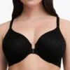 Chantelle Easy Feel Norah Front Closure Bra - Black -FREYA Shop braforme chantelle lingerie easyfeel norah c13f60 011 f