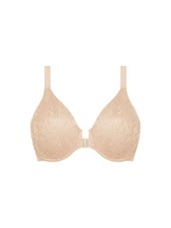 Chantelle Easy Feel Norah Front Closure Bra - Golden Beige -FREYA Shop braforme chantelle lingerie easyfeel norah c13f60 01n p