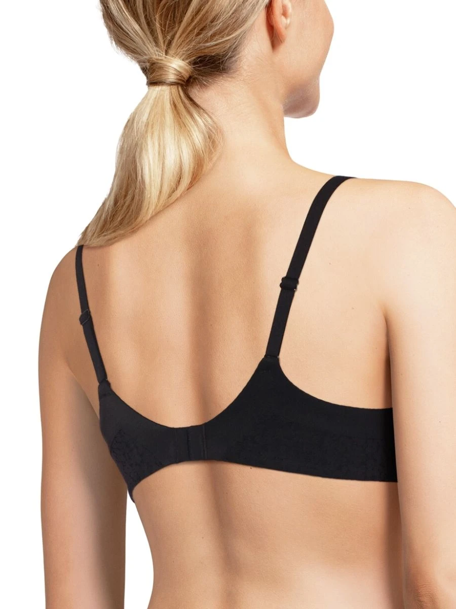 Chantelle Easy Feel Norah Covering Full Cup Bra - Black 4 Chantelle Easy Feel Norah Covering Full Cup Bra - Black - Image 2