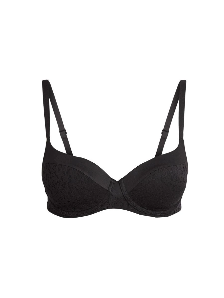 Chantelle Easy Feel Norah Covering Full Cup Bra - Black 6 Chantelle Easy Feel Norah Covering Full Cup Bra - Black - Image 4