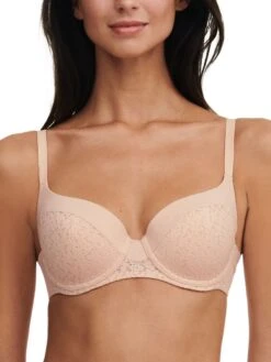 Chantelle Easy Feel Norah Covering Full Cup Bra - Golden Beige
