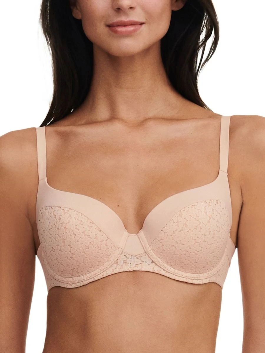 Chantelle Easy Feel Norah Covering Full Cup Bra - Golden Beige 3 Chantelle Easy Feel Norah Covering Full Cup Bra - Golden Beige
