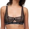 Chantelle No Icons Underwired Bra - Black -FREYA Shop braforme chantelle lingerie t00c10 011
